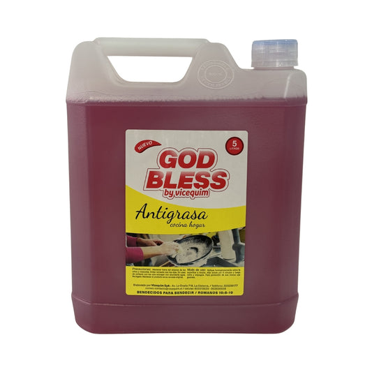 ANTIGRASA GOD BLESS, 5 LITROS