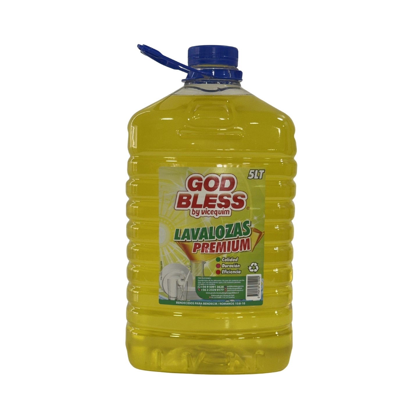 LAVALOZAS PREMIUM GOD BLESS, 5 LITROS