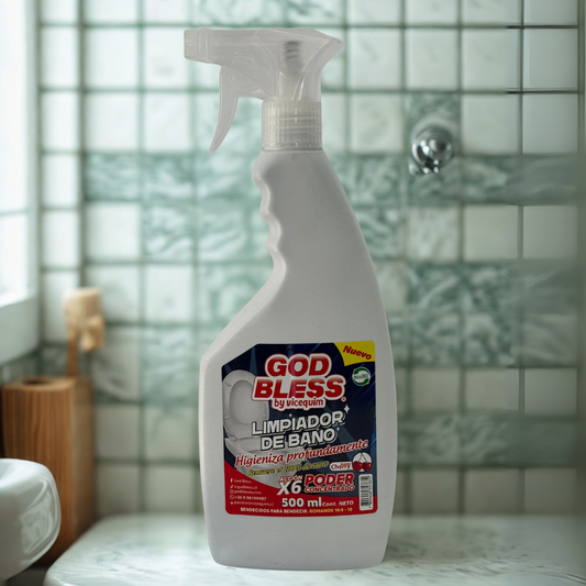 LIMPIADOR DE BAÑO GOD BLESS 500CC