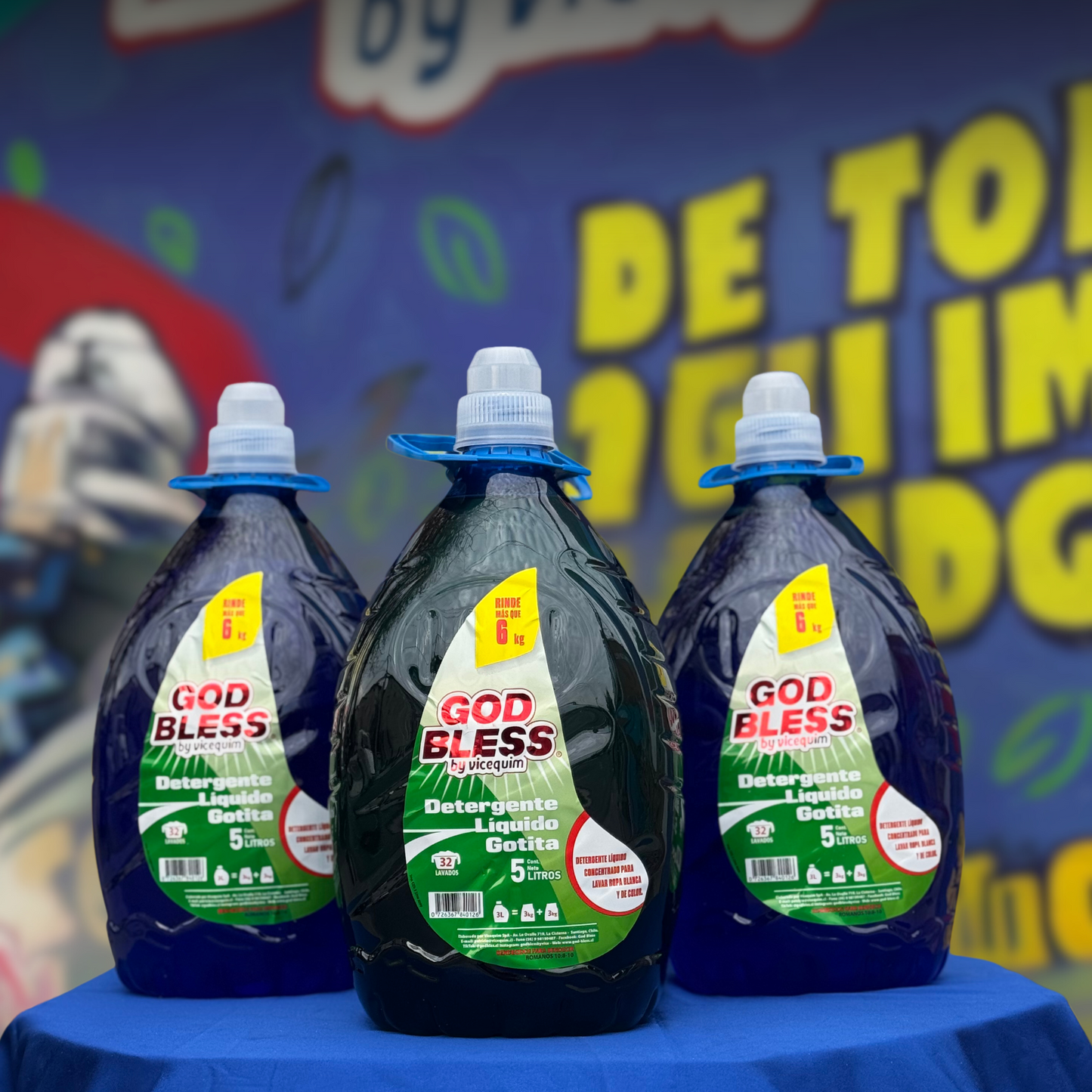 Pack Oferta: 4 Detergentes Gotita 5L