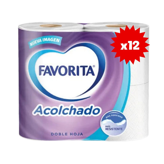 PAPEL HIGIÉNICO FAVORITA 22 METROS (48 UNIDADES), MANGA