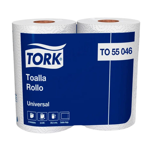 TOALLA DE PAPEL TORK PACK (2 ROLLOS)
