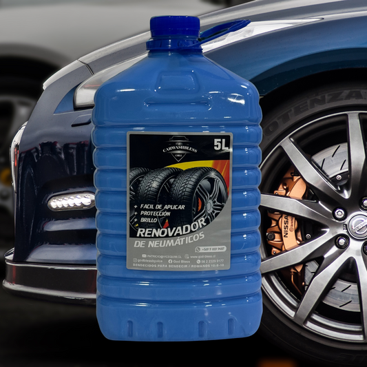 RENOVADOR DE NEUMÁTICOS GOD BLESS, 5 LITROS