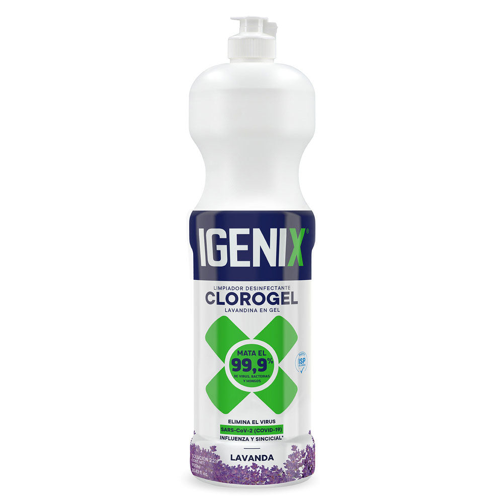 CLORO GEL IGENIX 900 ML LAVANDA