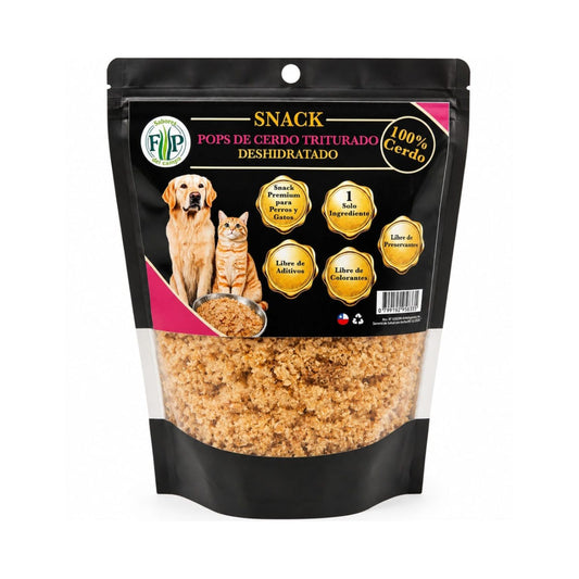 FyP SABORES DEL CAMPO POPS DE CERDO TRITURADO, TOPPING 90gr