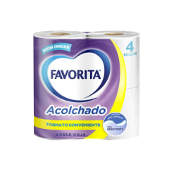 PAPEL HIGIÉNICO FAVORITA 22 METROS UNIDAD