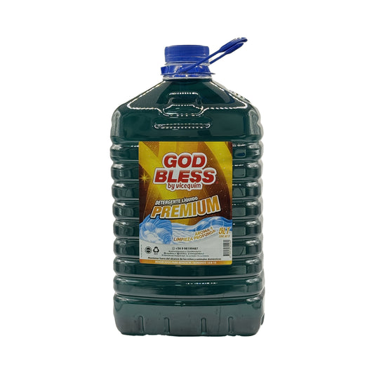 DETERGENTE GOD BLESS PREMIUM, 5 LITROS.