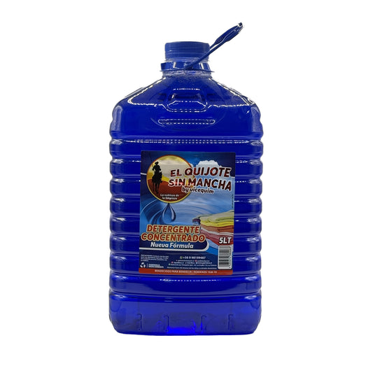 DETERGENTE QUIJOTE SIN MANCHA AZUL, 5 LITROS