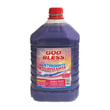 DETERGENTE CON SUAVIZANTE GOD BLESS LILA, 5 LITROS