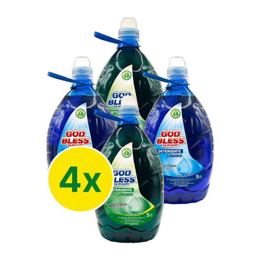 Pack Oferta: 4 Detergentes Gotita 5L