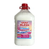 DETERGENTE CON SUAVIZANTE GOD BLESS BLANCO, 5 LITROS