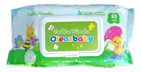 TOALLITAS HÚMEDAS  – PAQUETE DE 80 UNIDADES