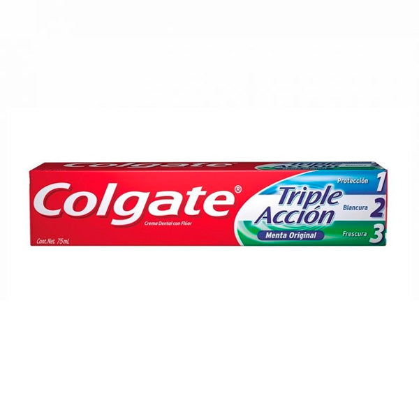 PASTA DE DIENTES COLGATE TRIPLE ACCIÓN 75ML