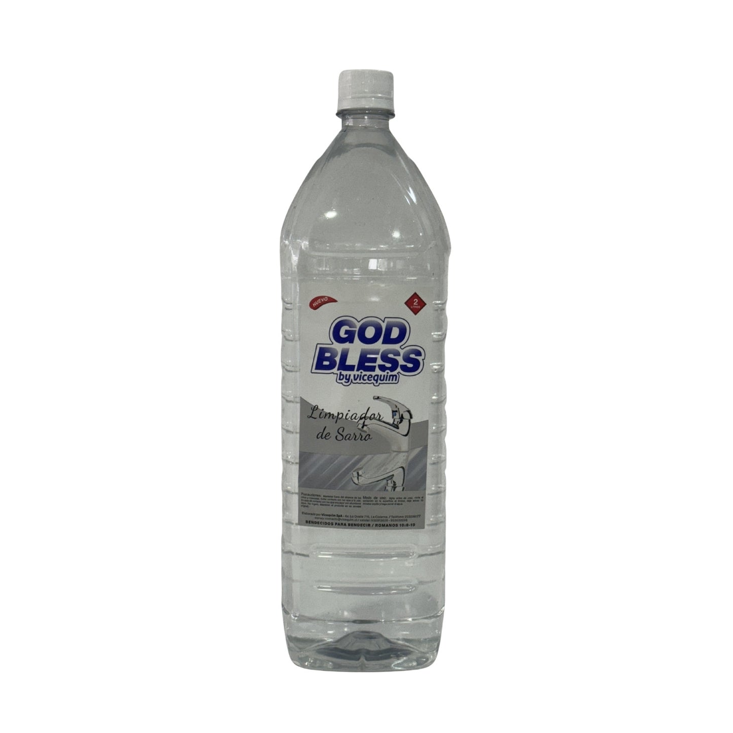 LIMPIADOR DE SARRO GOD BLESS, 2 LITROS