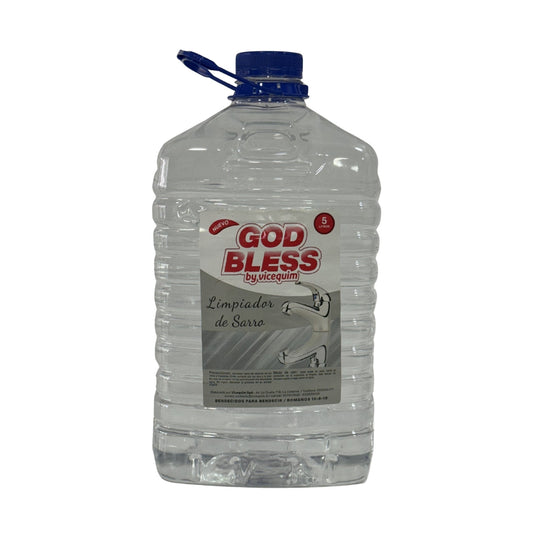LIMPIADOR DE SARRO GOD BLESS, 5 LITROS
