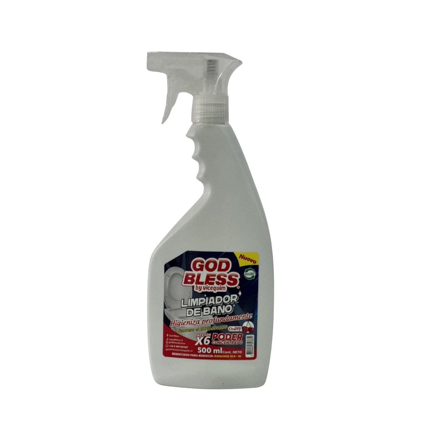 LIMPIADOR DE BAÑO GOD BLESS 500CC