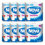 TOALLA NOVA ULTRA GIGANTE 70MT UN( MANGA 6 ROLLOS)