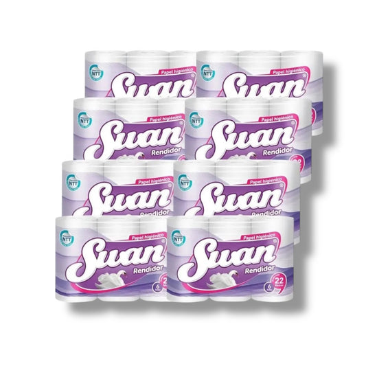 PAPEL HIGIÉNICO SWAN DOBLE HOJA 20MTS X 6 (48 ROLLOS)