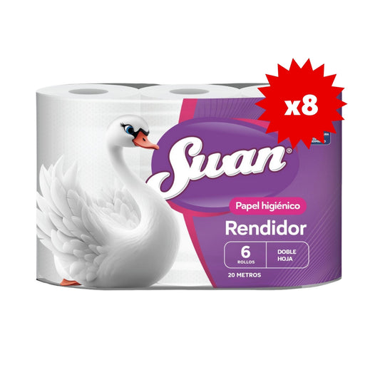 PAPEL HIGIENICO SWAN 20 METROS (48 UNIDADES), MANGA