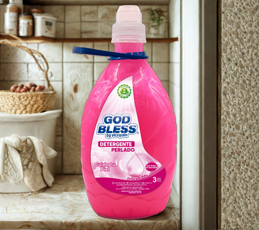 DETERGENTE PERLADO GOTITA ROSADO 3L